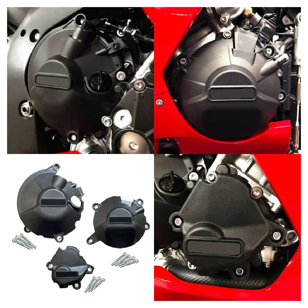 

Fits for Honda CBR1000 RR-R SP CBR1000RR-R Fireblade ABS 2021-2024 Motorcycle Engine Case Cover Secondary Protection Guards Kit