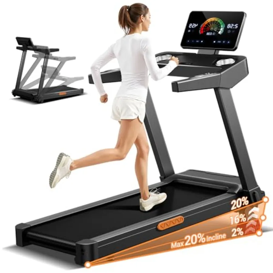 Fitness Treadmill with 400LB Capacity