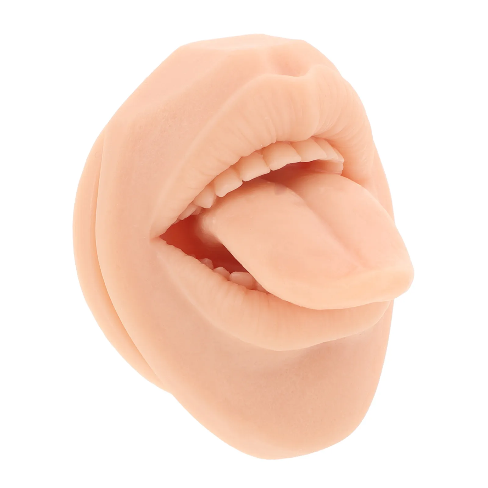 

Silicone Tongue Mouth Artificial Fake Lip Piercing Practice Realistic Silicone Body Part Tattoo Supply Fake Lip