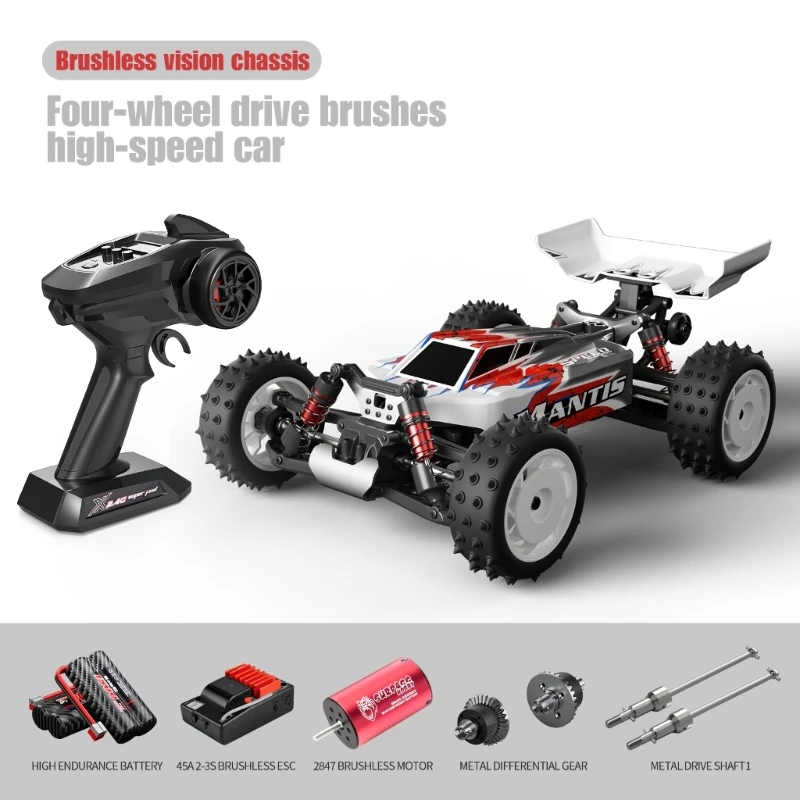 

B2EB 1:16 High Speed Drift Car Remote Control Truck Toy Brushless Motor Car Kids Gift