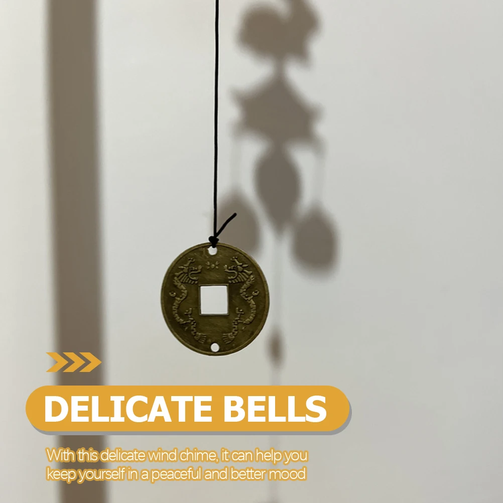 

2pcs Alloy Bells Metal Chime Bell Outdoor Decor Hanging Outdoors Chime Wind Crystal Wind Chimes Bell
