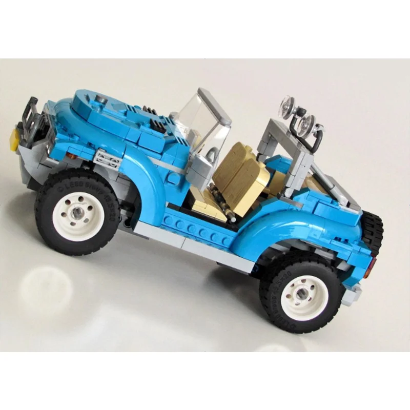 

MOC-Городской автомобиль, скоростной внедорожник, классический автомобиль, строительный блок, кирпичная гоночная модель для мальчиков, детская игрушка в подарок