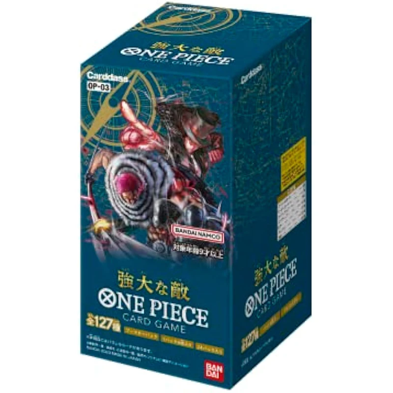 BANDAI One Piece Card Mighty Enemies  Tcg Game [OP-3] (Box) (Japanese Edition) Collection Card Board Game Toys