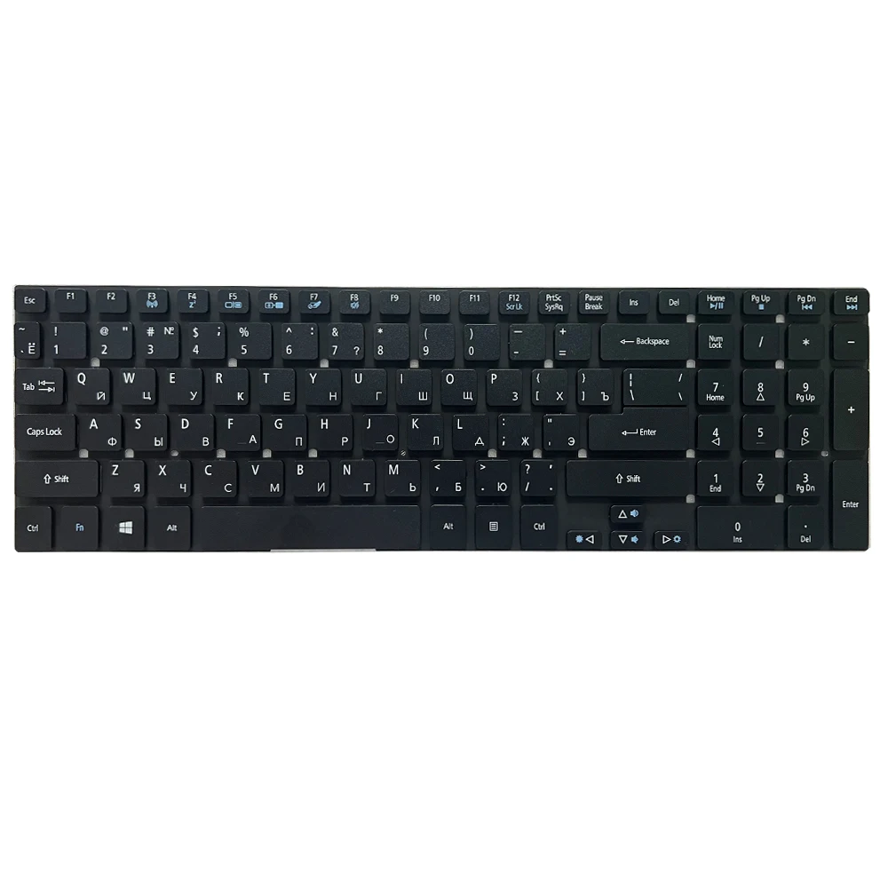 Nowa rosyjska klawiatura do Acer Aspire V3-571G V3-771G V3-571 v3-572 V3-771 V3-551G V3-551 MP-10K33SU-6981 RU czarna