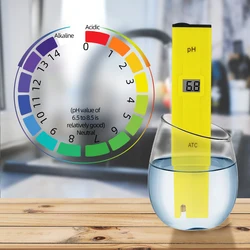 Digital PH Meter Pocket Pen Water test  PH-009 Tester IA 0.0-14.0pH for Aquarium Pool Water Laboratory 30% Off