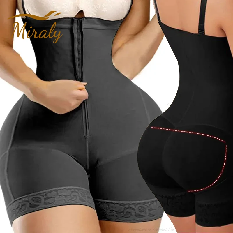 New Fajas Colombiana Girdle Women Shapewear Bodysuits Reducing Waist Trainer Body Shaper Tummy Control Butt Lifter Thigh Slimmer