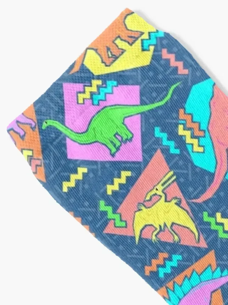 Nineties Dinosaurs Pattern Socks Sports with print luxury Luxury Woman Socks Men's