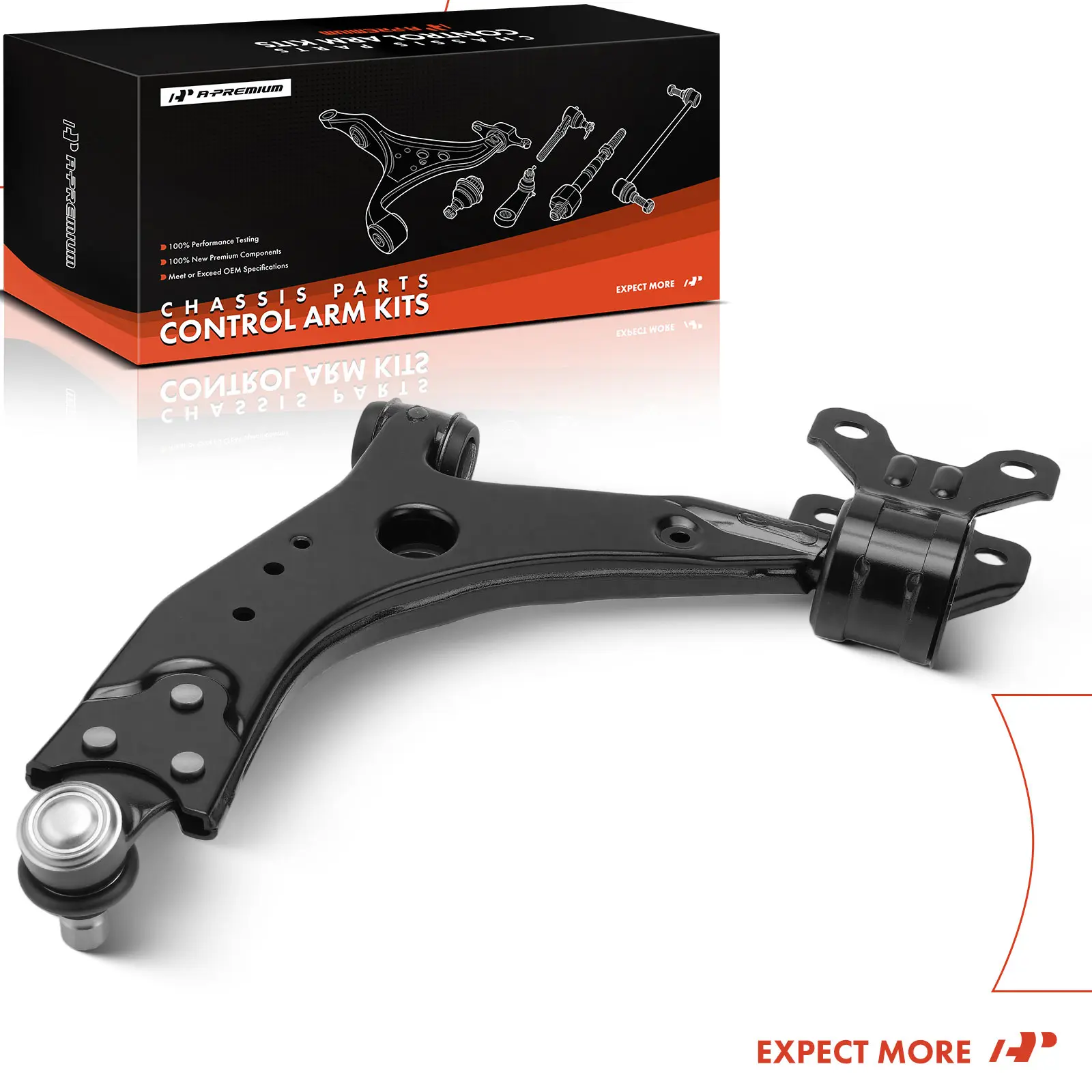 A-Premium Front Right Lower Control Arm with Ball Joint Assembly for Volvo V40 2014-2019