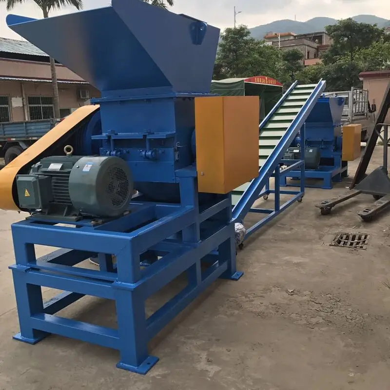 Plastic Crusher Machine Silent Powerful Plastic Crusher Industrial Multifunctional Side Feeder Plastic Crusher Machine 1500KG/H