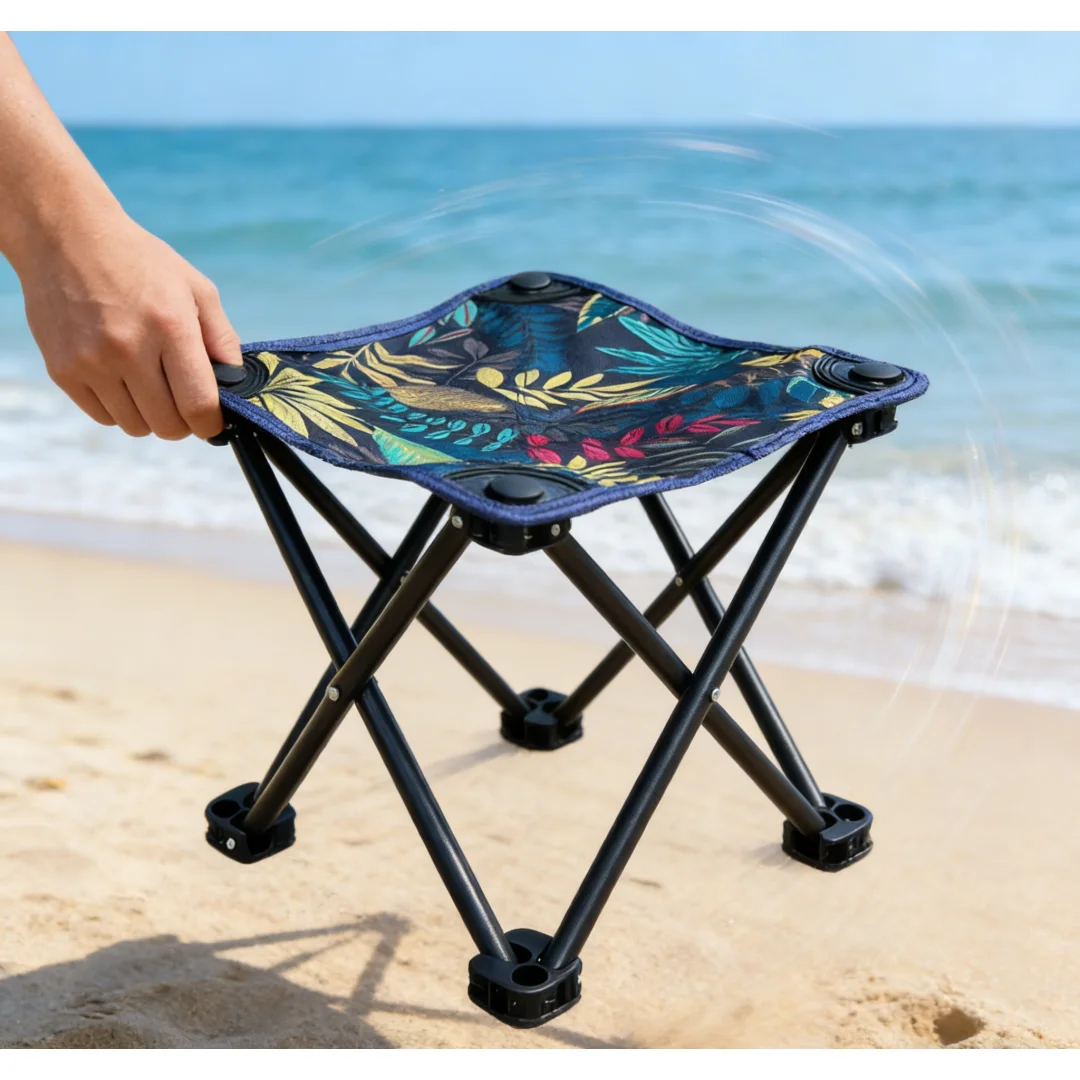 ポータブル折りたたみスツール ミニキャンプチェア アウトドア - Kids Outdoor Folding Chair のレビューと価格