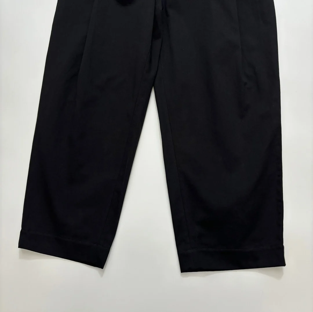 Pantalon à design plissé simple pour femmes, vêtements pour femmes, printemps, été, nouveau, n ° 43, 2024