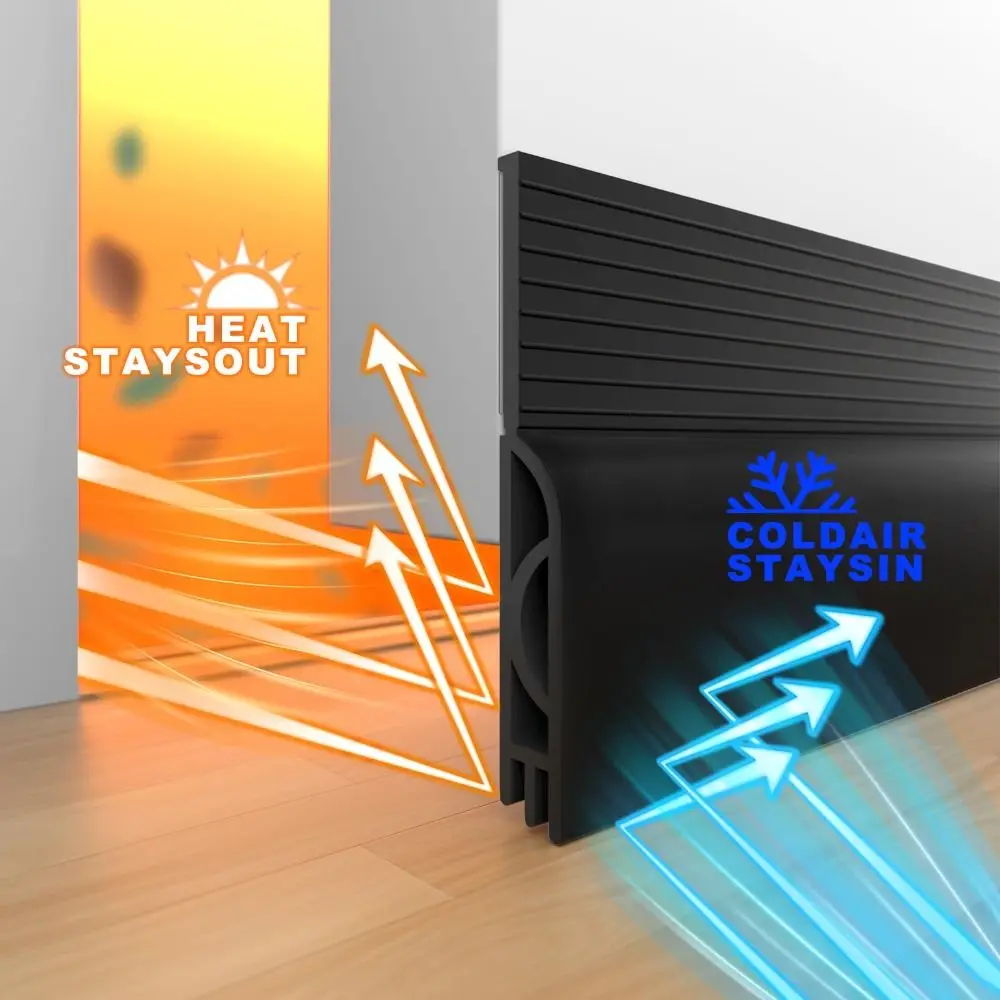 

Звукоизоляционная нижняя уплотнительная лента для двери, самоклеящаяся пробка для предотвращения насекомых, дверная пробка из ТПЭ, защита от атмосферных воздействий для дома, гостиной