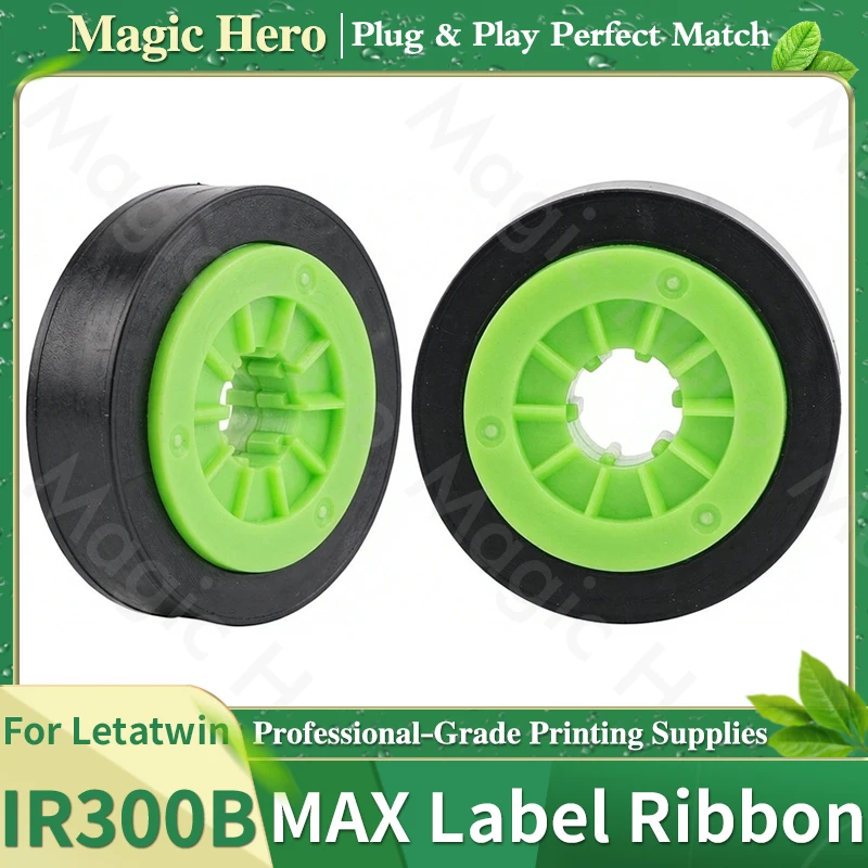 LM-IR300B IR300B IR300BP MAX Label Ribbon For Letatwin Electronic Lettering Machine LM-370E LM-380A LM-390A Label Maker