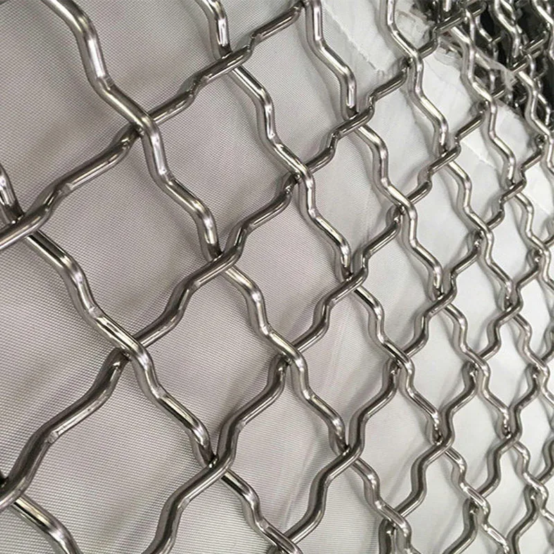 Sale a Meter durable roll Metal screening stainless steel 304 Woven crimped wire mesh embossed wire cloth Sieve filter wire mesh