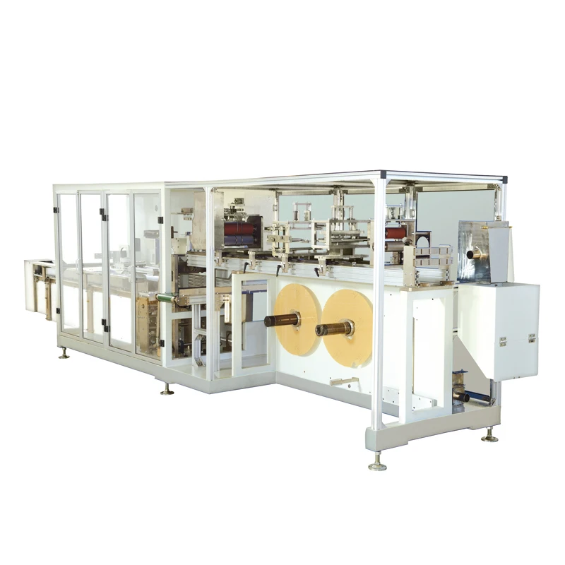 High Speed Ultrasonic Sanitary Pad Manufacturing Machine Sanitary Napkin Equipment
