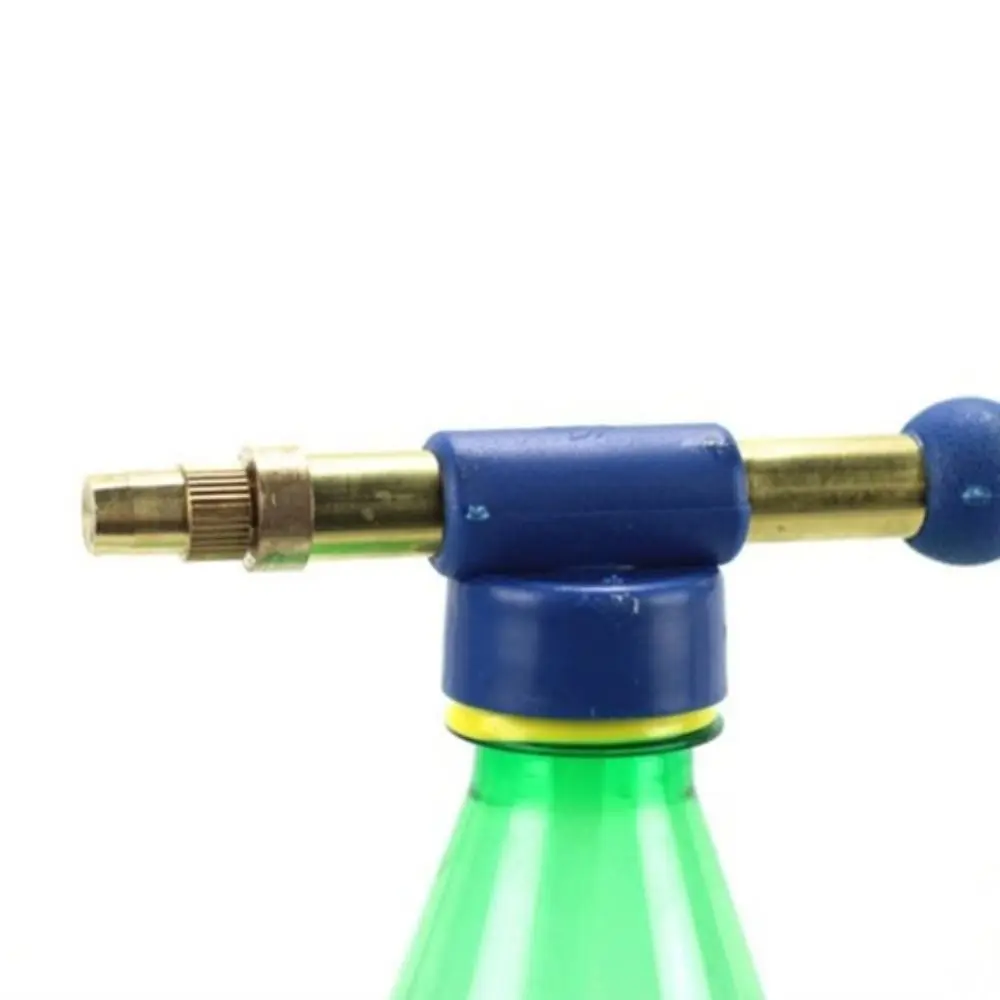 Portable Brass Atomizing Misting Nozzle Single/double Head High Pressure Water Nozzle Universal Push-pull Garden Sprayer