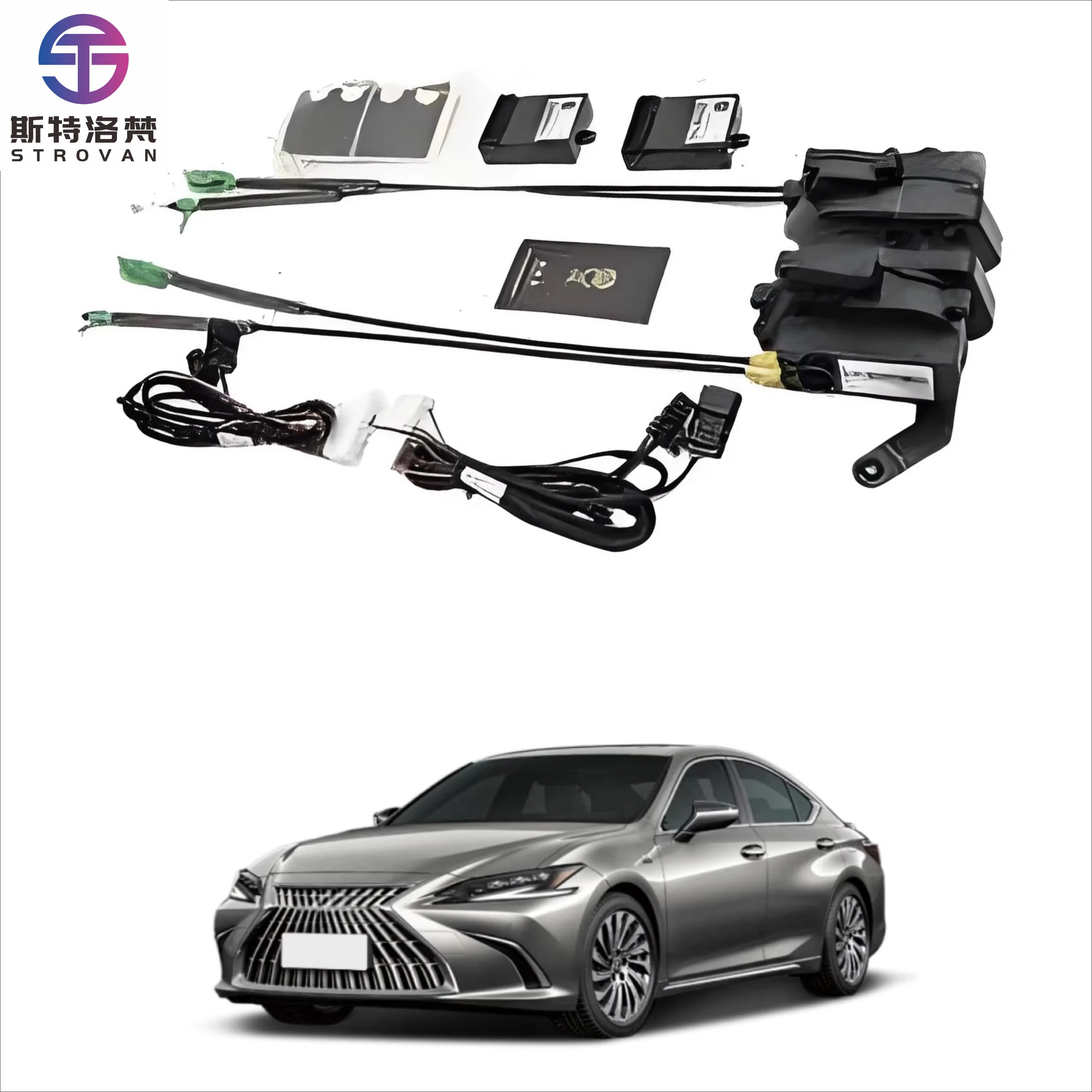 

Car Slide Door Latch Commute Automatic Car Door Closer Electric Suction Door for ES 2019-2023