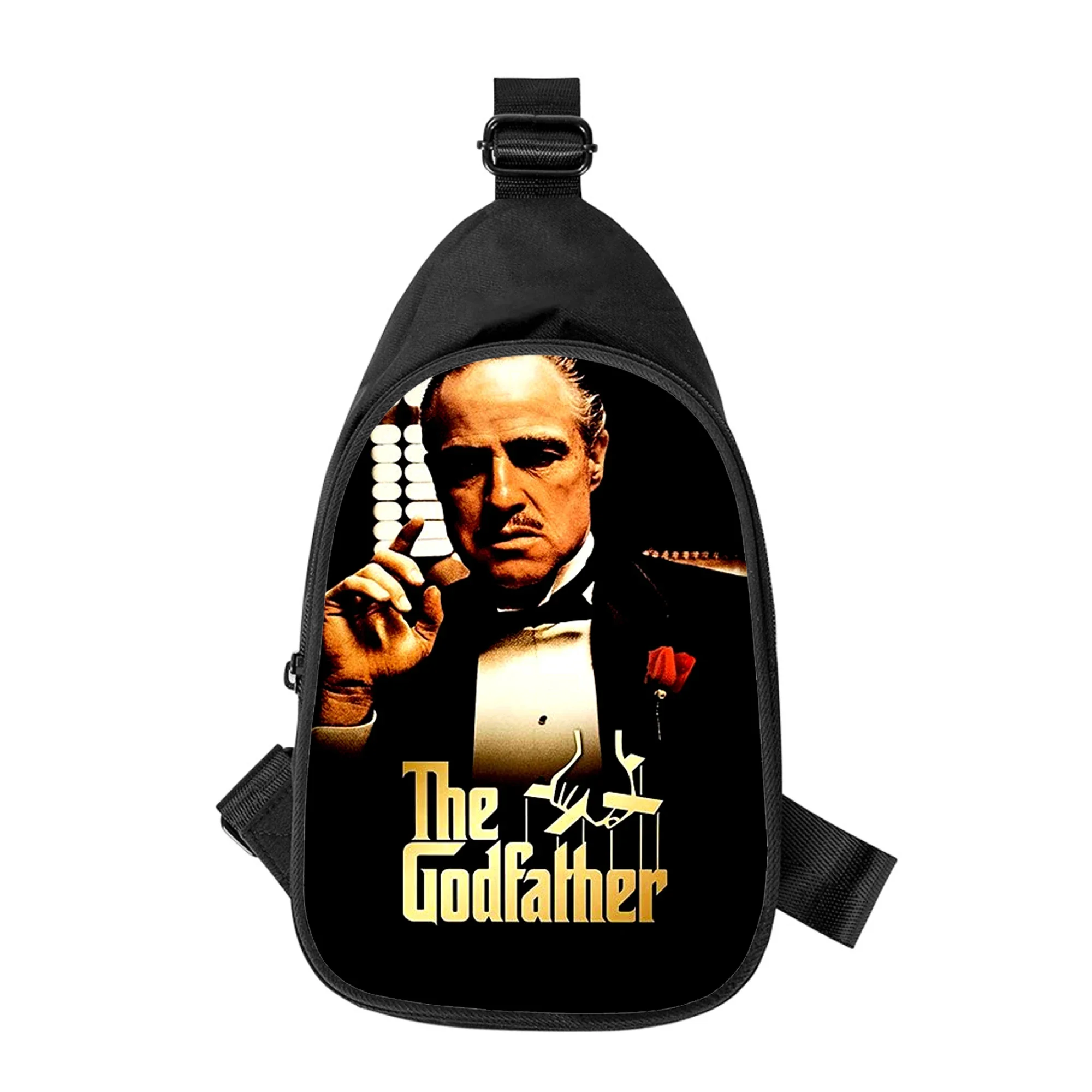 The Godfather Don Corleone Print New Men Cross Chest Bag Diagonally Women Shoulder Bag Husband School Waist Pack Male chest pack