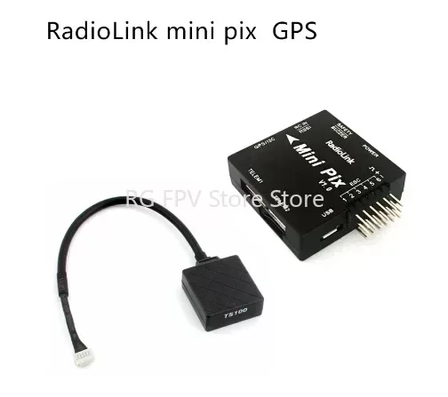 

Контроллер полета GPS Radiolink Mini Pixhawk M8N с функцией подавления вибрации и программным обеспечением для дрона/вертолета/гонок с неподвижным крылом