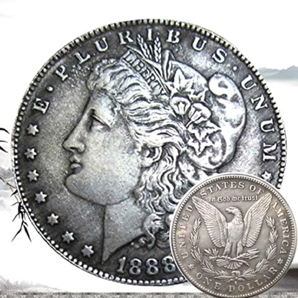 1888 Great US One-Dollar Coin/American Old Coins/Funny USA Morgan Dollar Coin-Nickel Coin Gifts for friends