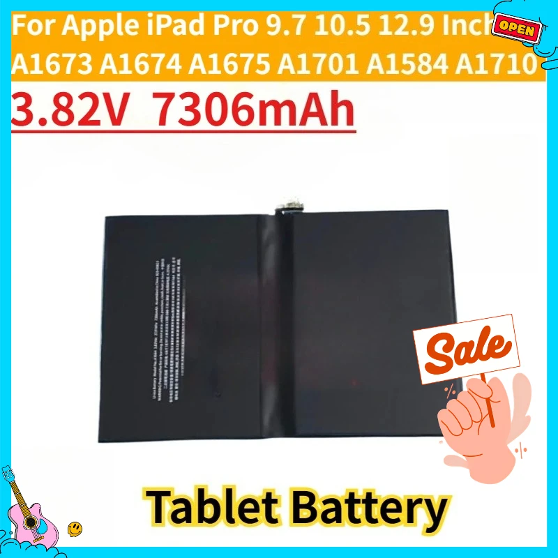 

Новый сменный аккумулятор для планшета Apple iPad Pro 9,7 10,5 12,9 дюйма A1673 A1674 A1675 A1701 A1584 A1710