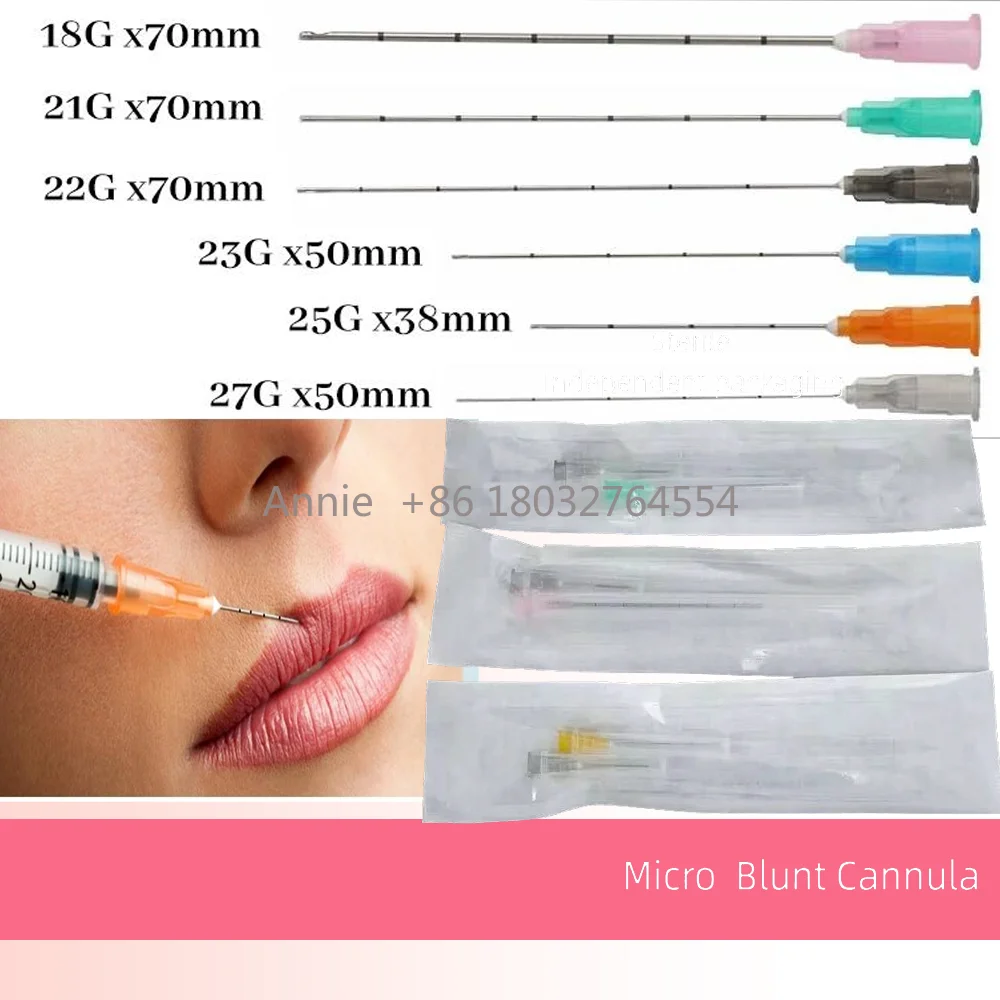 

Высококачественная корейская микроигла-канюля с тупым концом 14G 90MM 18G для филлеров и гиалуроновой кислоты