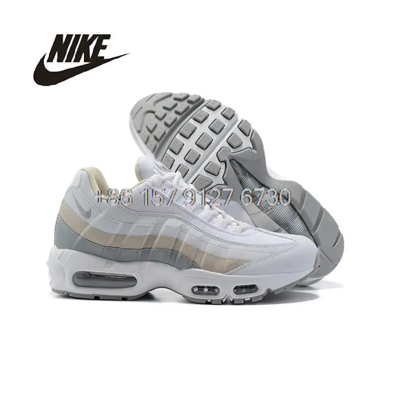 2023 New Arrival Nike-Air Max 95 Esportes ao ar livre Vermelho Preto Confortável Mulheres Homens Sneaker Running Shoes 36-46