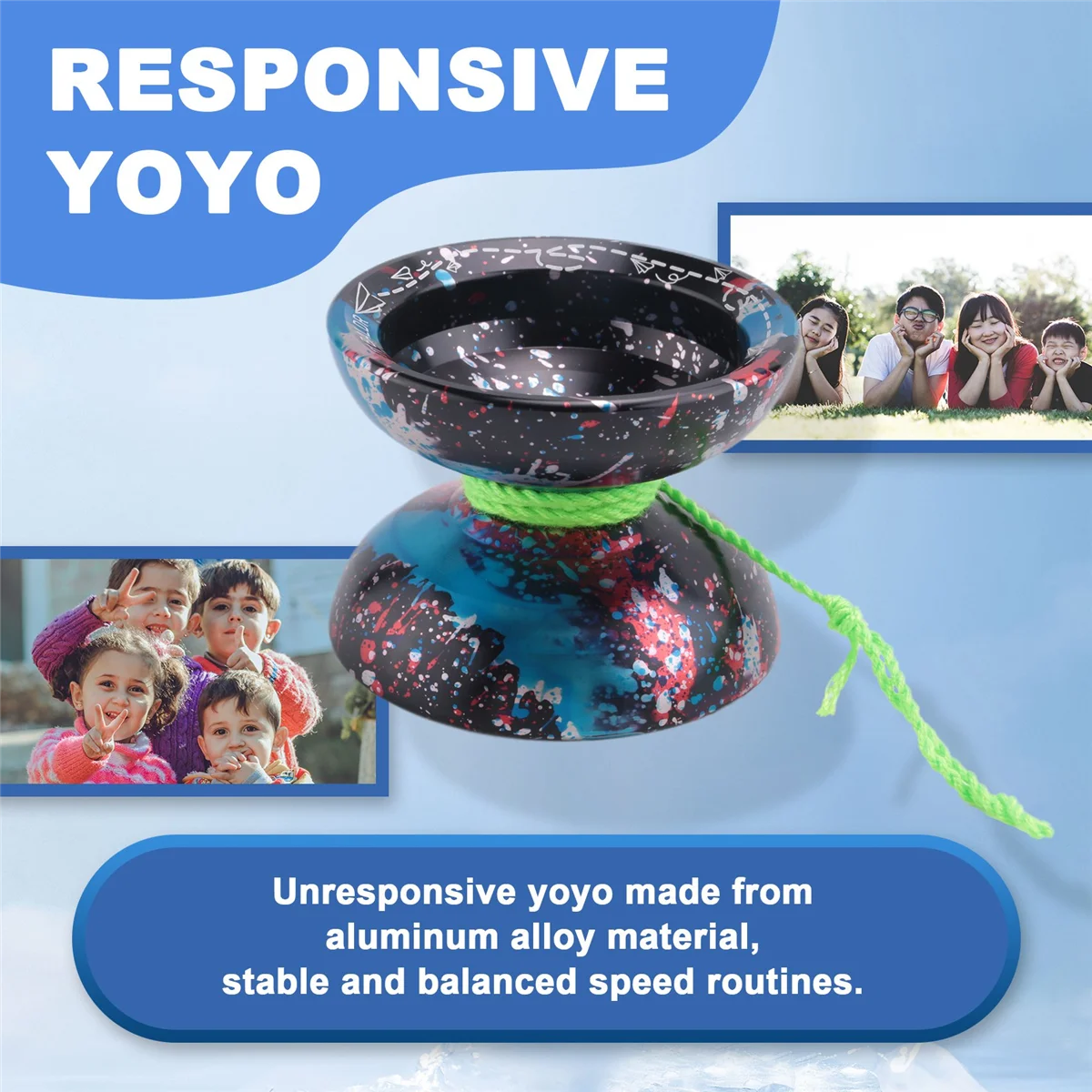 T1 BALDR 반응하지 않는 요요 경쟁 요요,합금 요요, 1