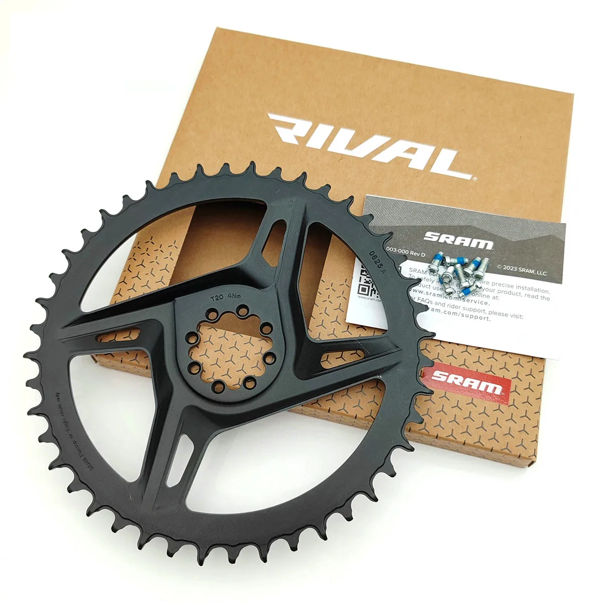 SRAM RIVAL XPLR AXS Chainring RED X-SYNC Road Direct Mount 38T-50T