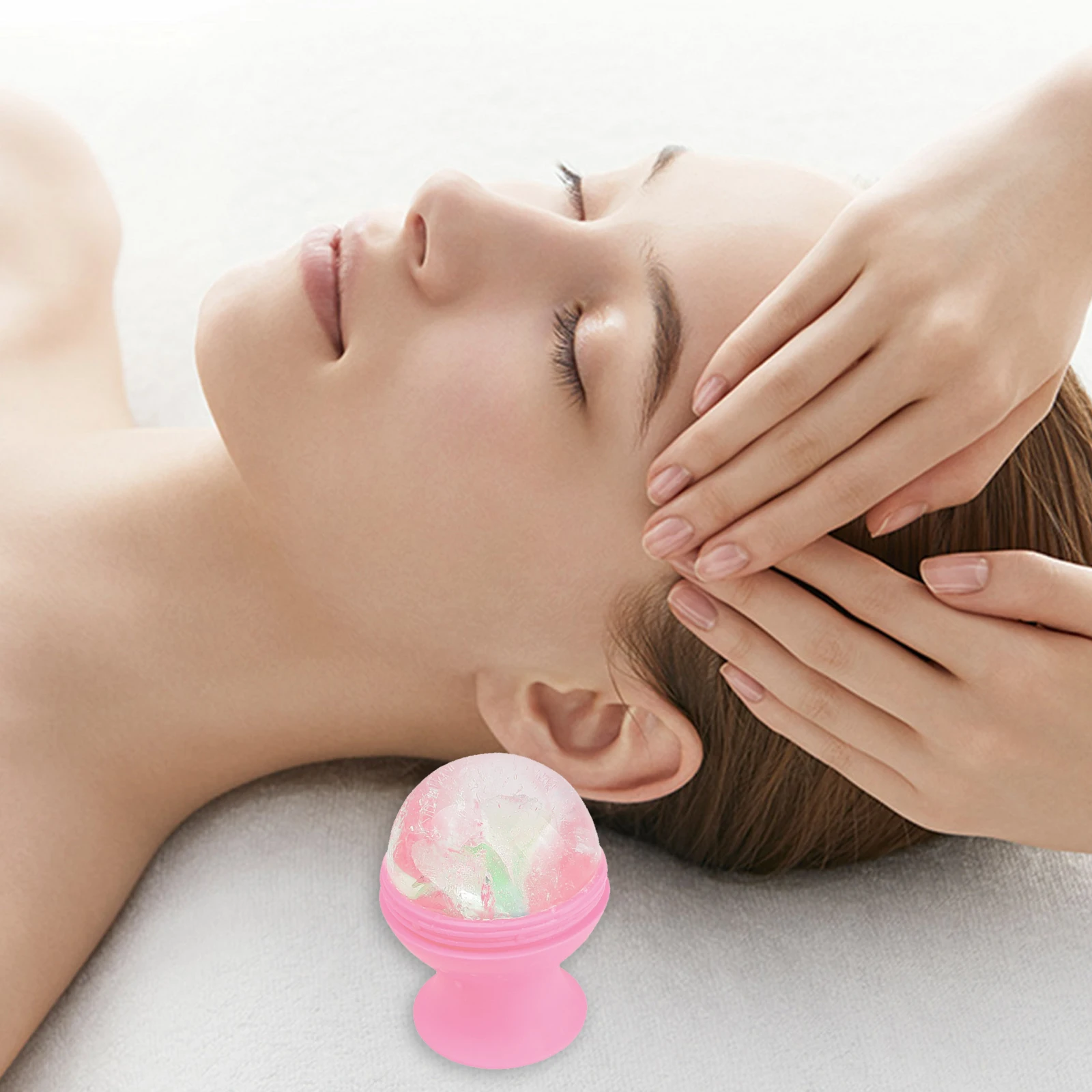 

Silicone for Face Cooling Massage Moisturizing Face Roller Facial Tool Cube Tray Mold Skin Swelling Relief Sun