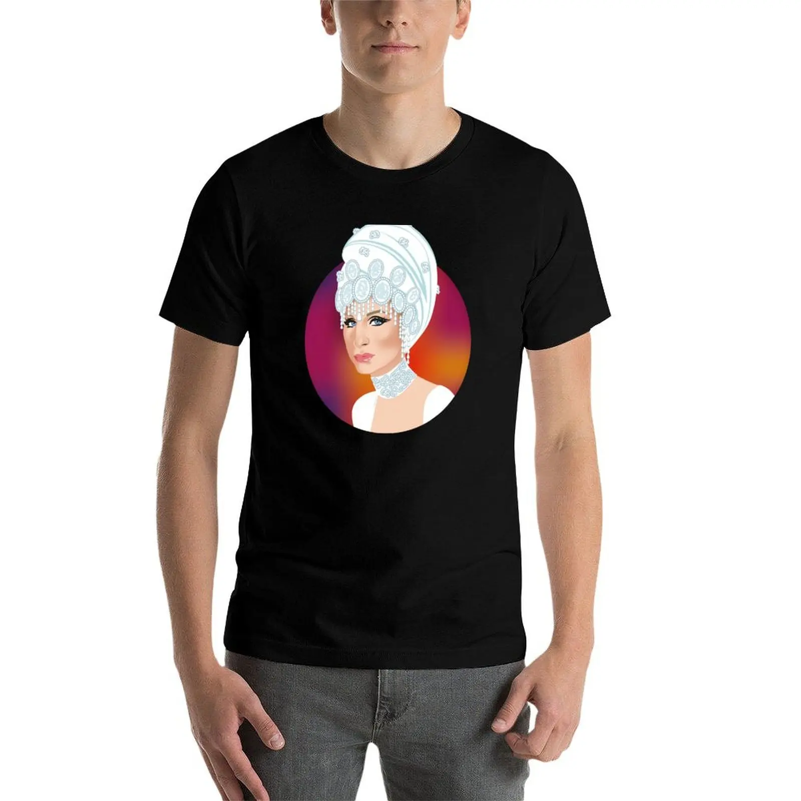 تي شيرت Lady Melinda Tentrees تي شيرت رجالي مصمم تي شيرت رجالي فاخر تي شيرت قطني ثقيل #5