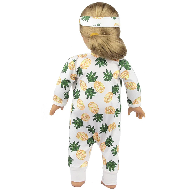بدلة الأناناس الإبداعية والممتعة الجديدة مع أغطية الرأس بيجامة بنمط الطباعة الملونة الأكثر مبيعًا ناعمة ومريحة #2