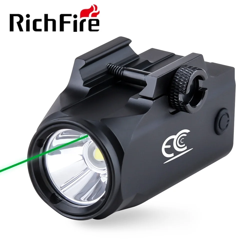 

Richfire Laser Flashlight Combo 600LM for Pistol Rifle Magnetic Charge Weapon Light With Strobe Self Defense for Taurus G2C G3C