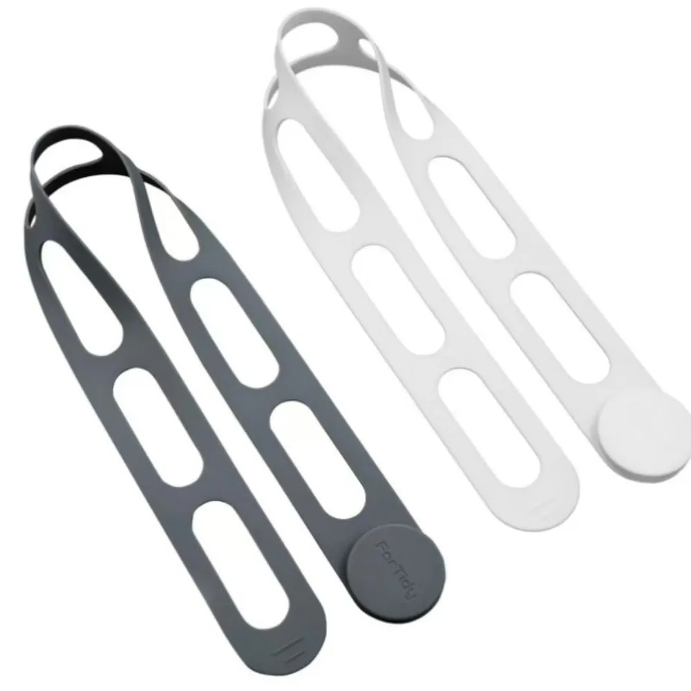 3/4pcs Silicone Slow Cooker Latch Strap Elastic Multi-Use Self-Lock Pot Lid Tie Secure Hold Adjustable Bundling Strap