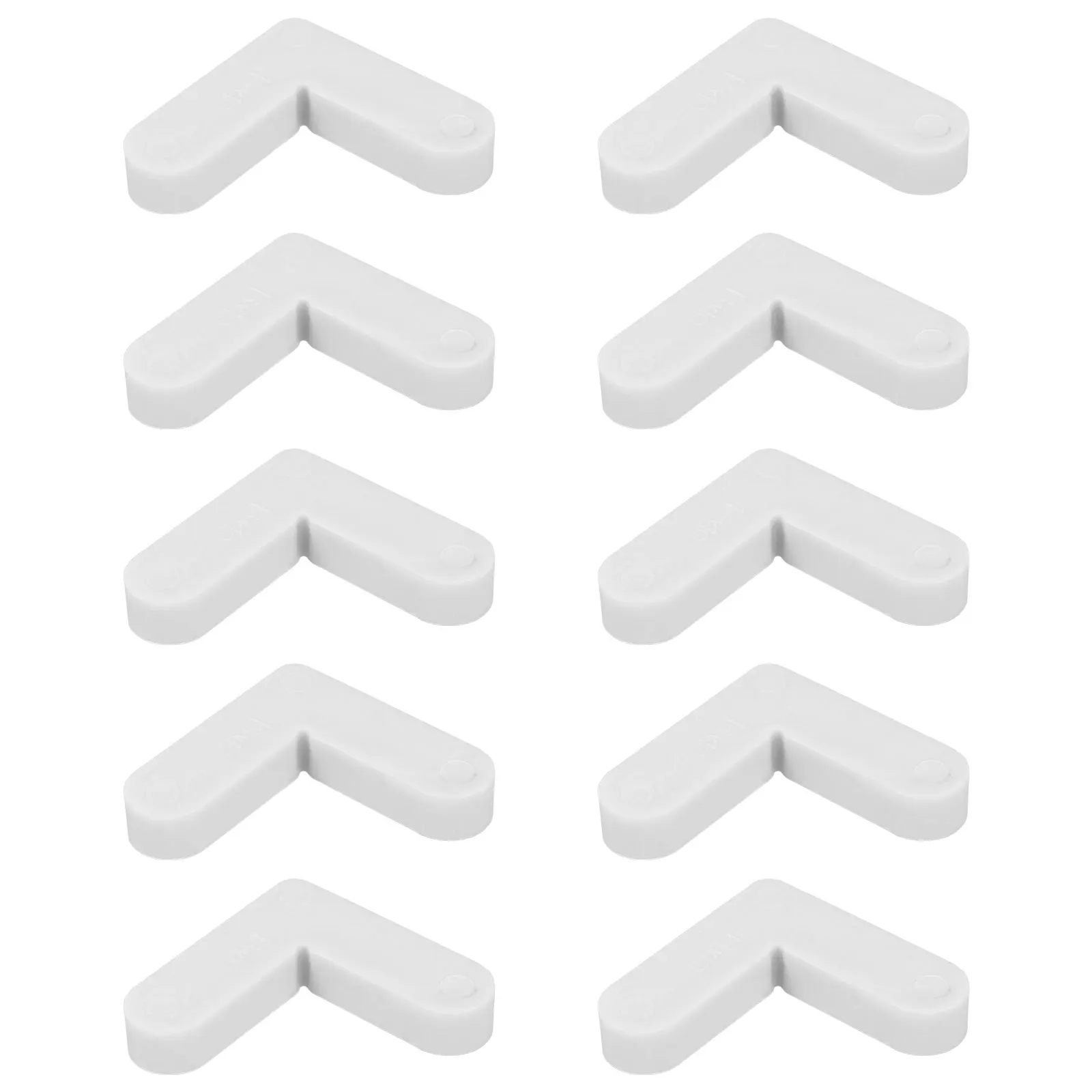 

10pcs Replacement Corner Nylon Right Angle Bracket For Window Screen Repair Kit Home Screen Frame Brackets L Small Corner