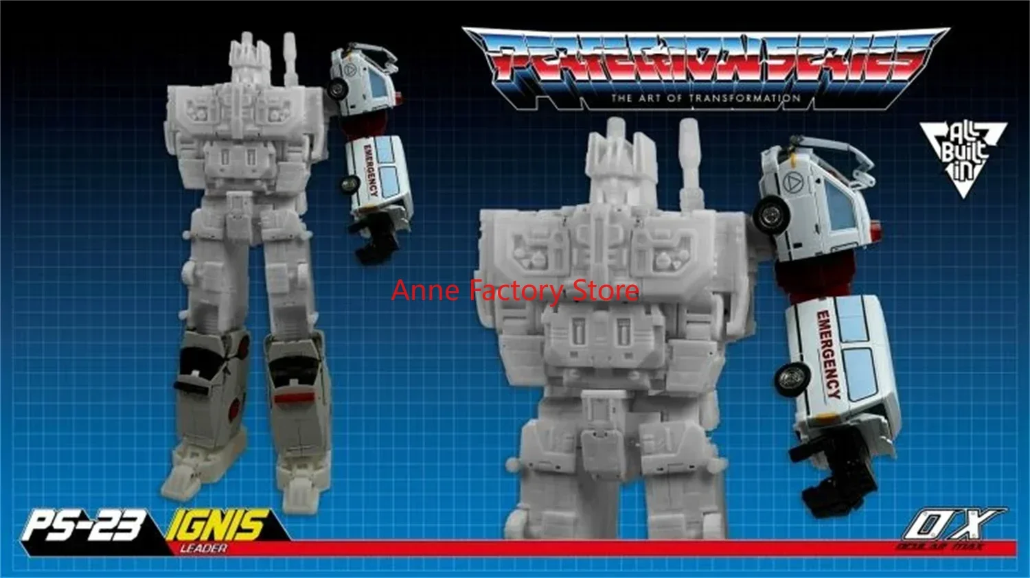 Na Stanie Zabawki Deformowalne MMC Oular Max Ox Ps-23 PS23 Hot Spot Defense Lawyer Action Graphic Toy Collection Gifts