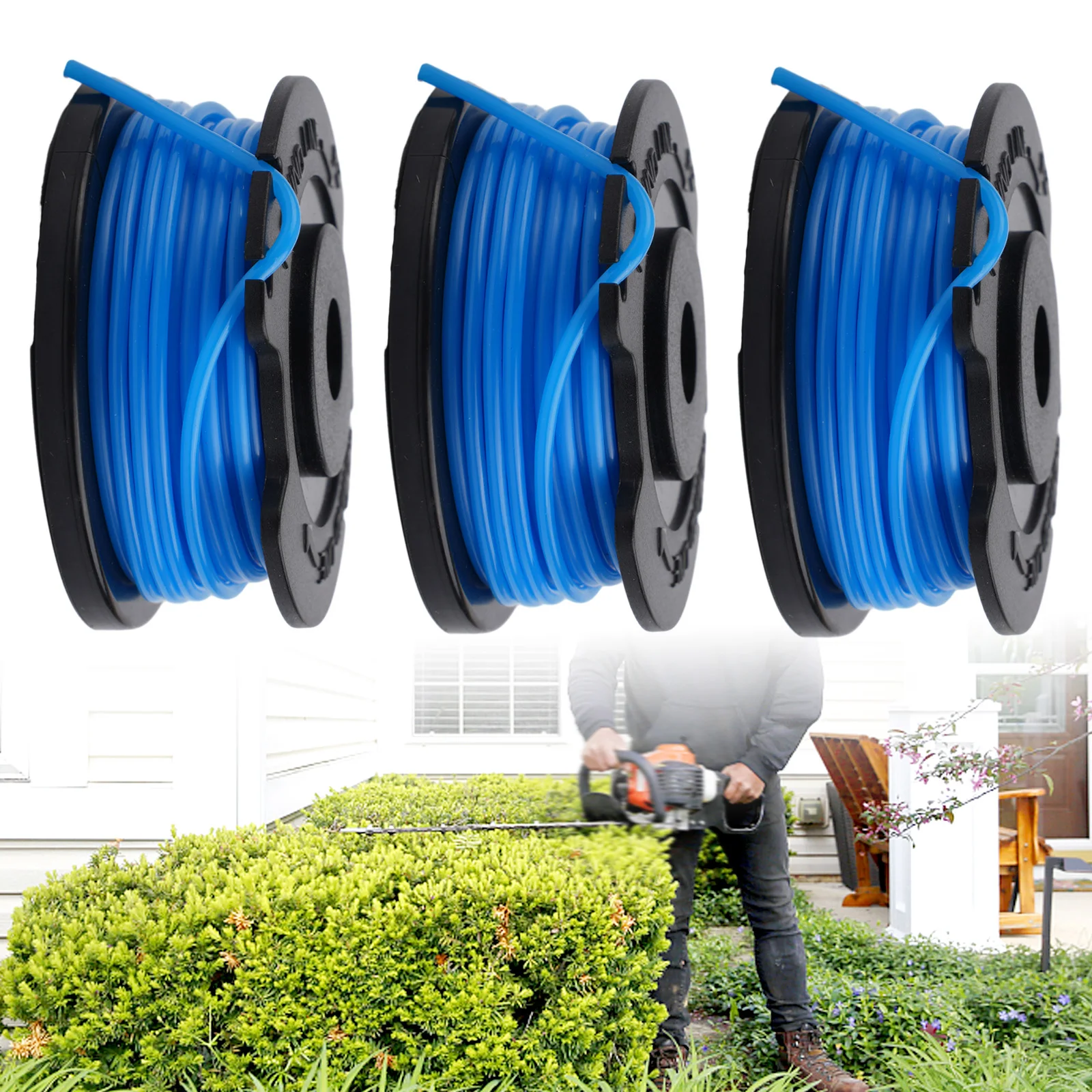 High Quality Brand New Line Spools Trimmer Home Power Equipment Replacement String 0.065 Yard 12-Inch 20/24-volt