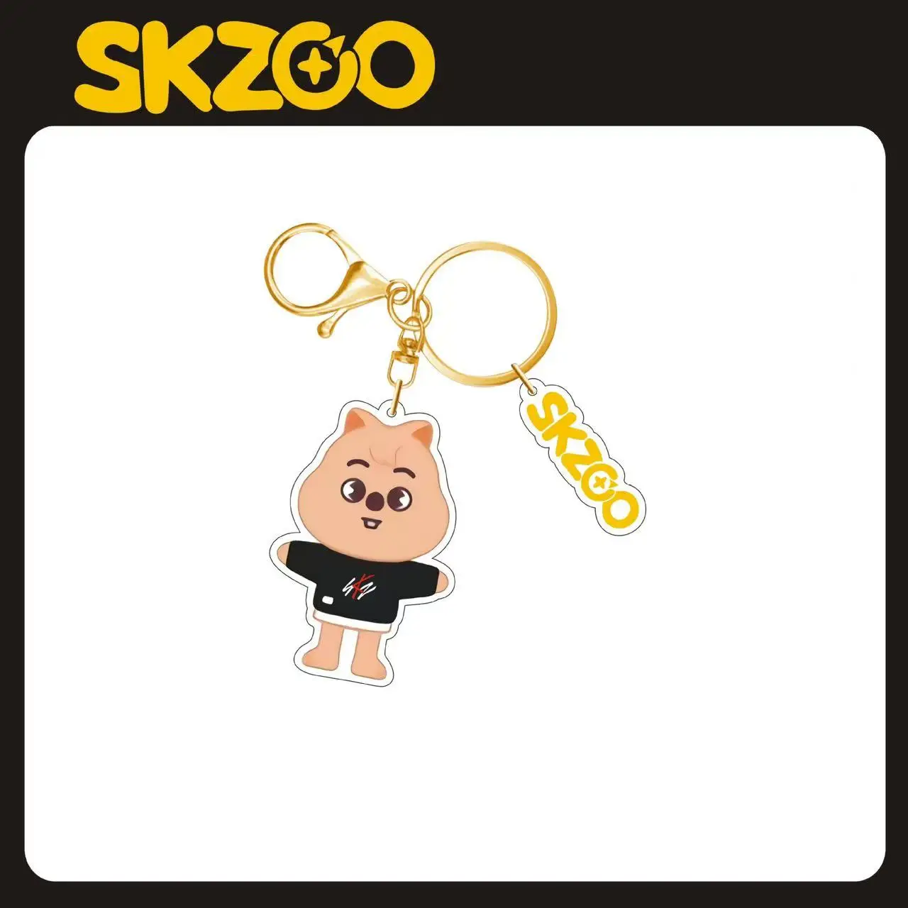 Chaveiros de animais fofos de desenho animado SKZOO - K-pop Stray Kids Must-Have para fãs