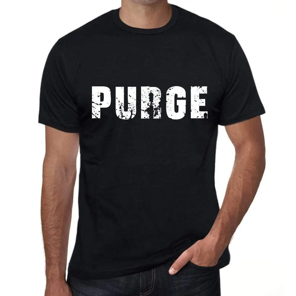 Ultrabasic Men'S T Shirt Purge Vintage Birthday Novelty