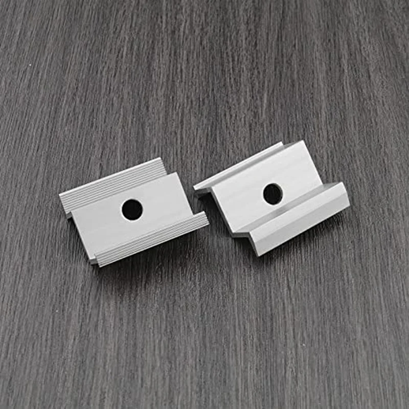 15Pcs 알루미늄 엔드 클램프 태양 광 발전 마운트 캠핑카 주택 보트 용 액세서리