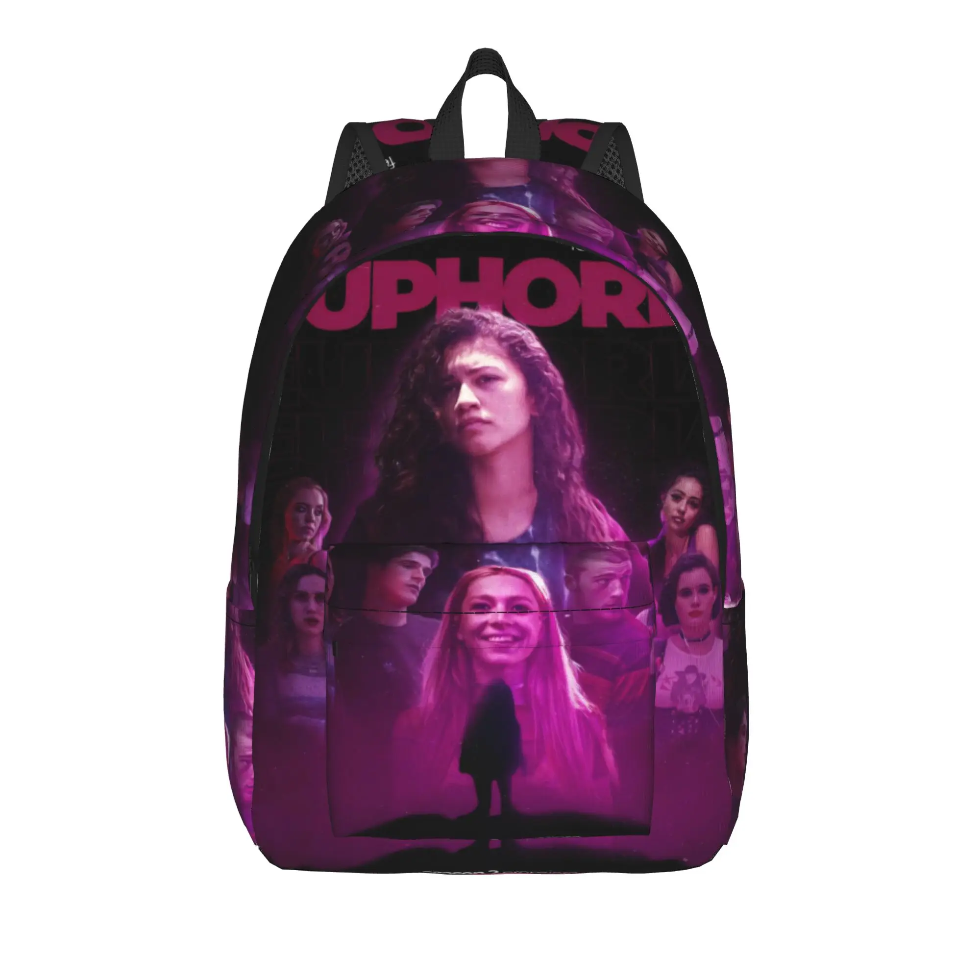 Euphorias Season 3 Sac à dos classique léger pour lycée, affaires, collège, pour hommes et femmes, sacs en toile