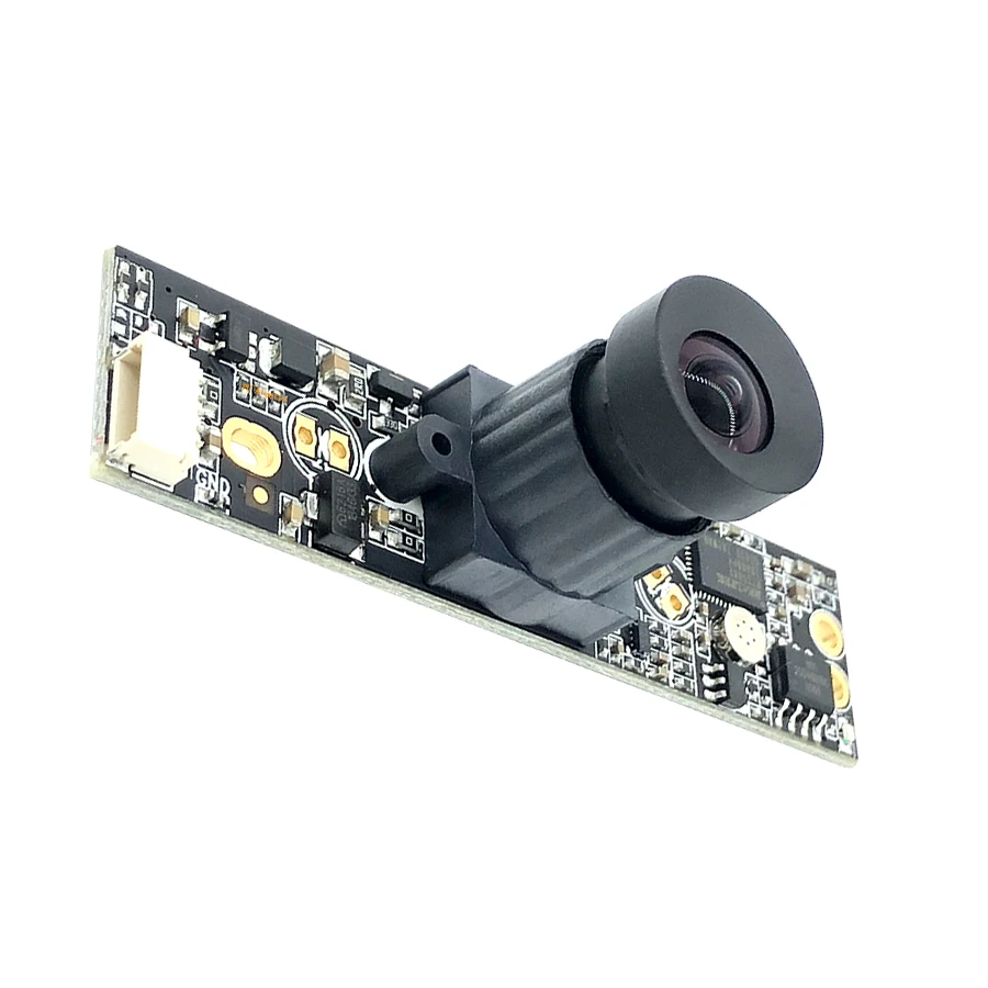 كاميرا ويب للمراقبة الصناعية 92 °   وحدة كاميرا USB Zero Distortion 2MP Full HD 1080P OTG UVC Linux 30FPS مع ميكروفون