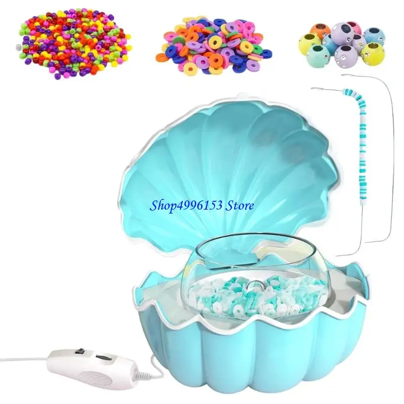 Q0KE Electric Bead Threader لصياغة قلادة سريعة وتجميع سوار فعال لآلة الديكور متعددة الأغراض