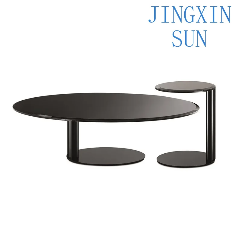How many sets of new Italian tempered glass coffee table living room combined coffee table sizes?