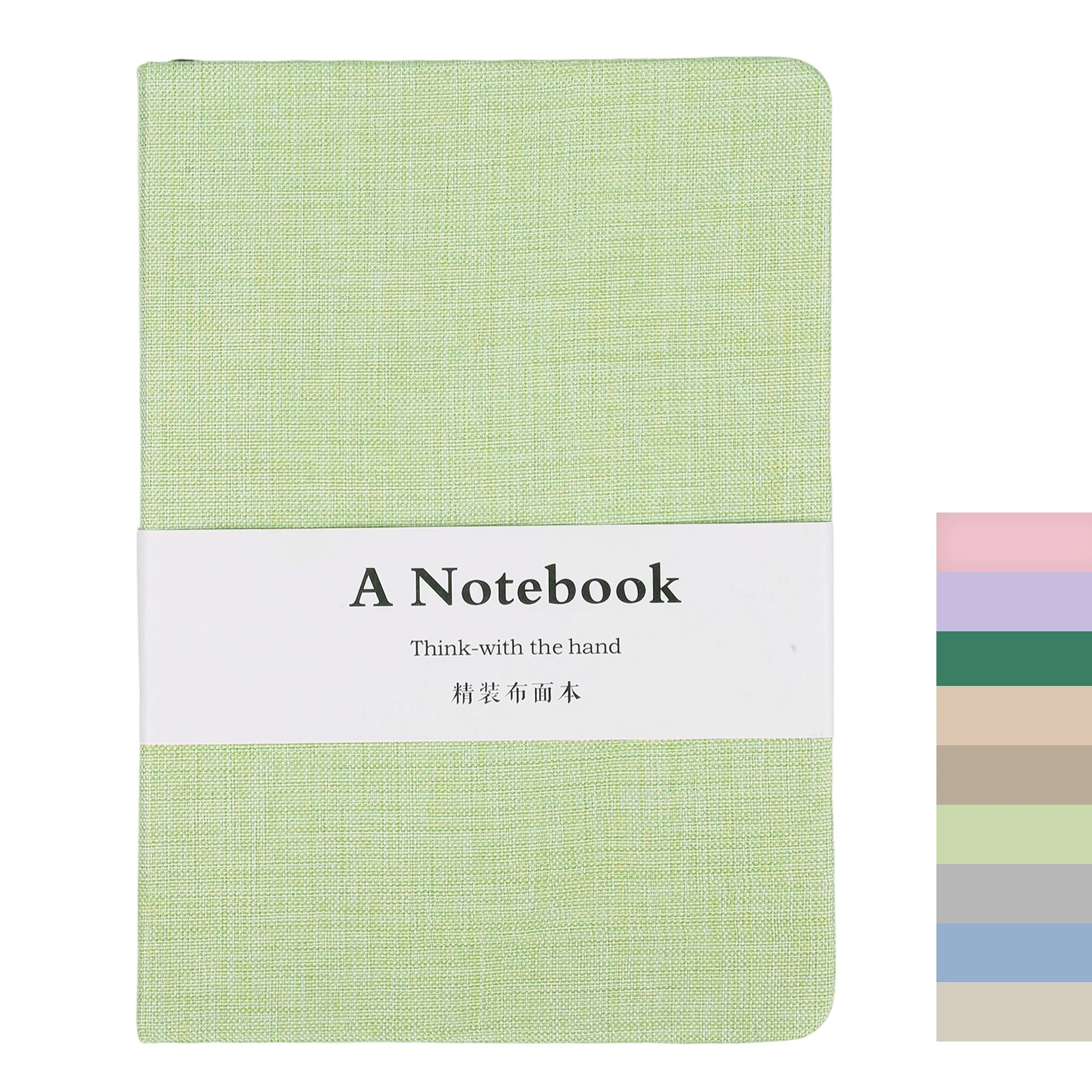 Notebook Dotted A5 - A6 B6 Linen Journal 256 Pages