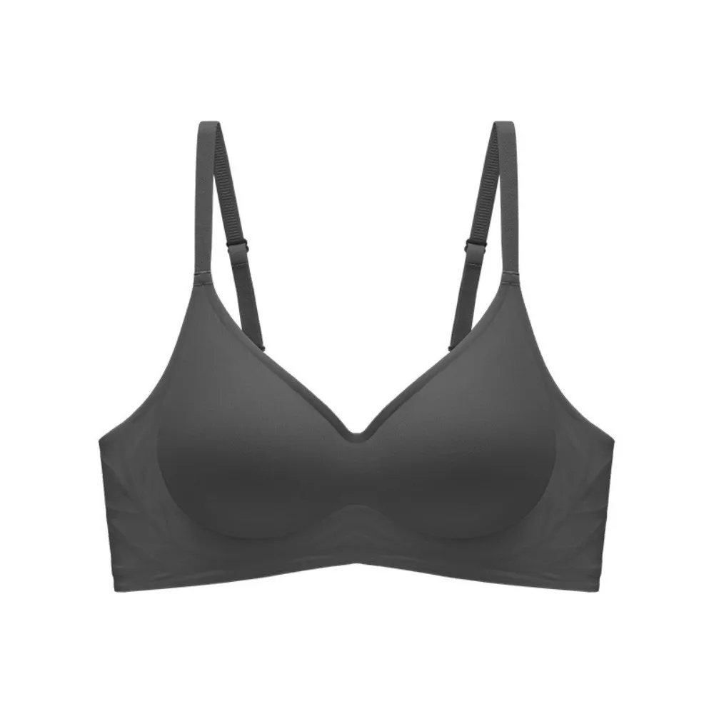 

Close-fitting Wireless Deep V Bra Shockproof Anti-sagging Brassiere for Women Traceless Adjustable Push Up Underwear Running