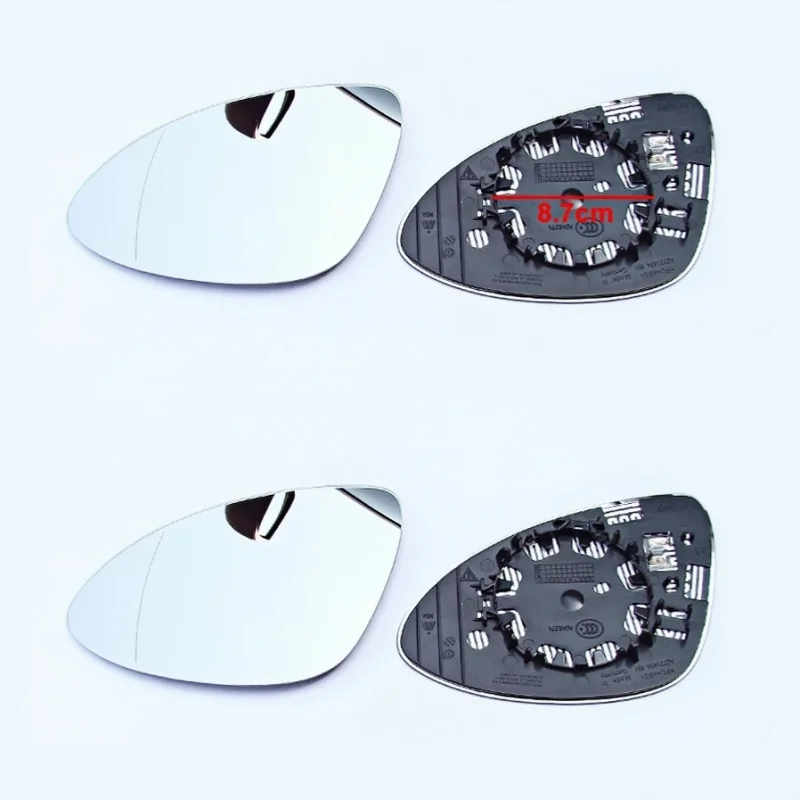 Car Mirrors For Porsche Cayenne 2011- 2014 Car Accessories Rearview Reflective Lenses Glass Side Mirror Lens with Heating