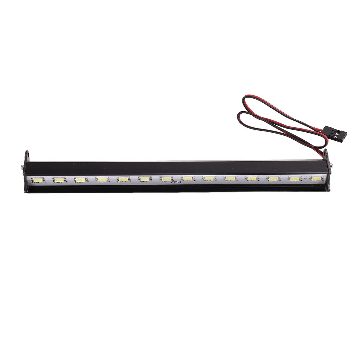 plplp RC Car Roof LED Light Bar Adjustable Mode for 1/10 Crawler SCX10 Wraith Capra TRX4 TRX6 CC01 180mm