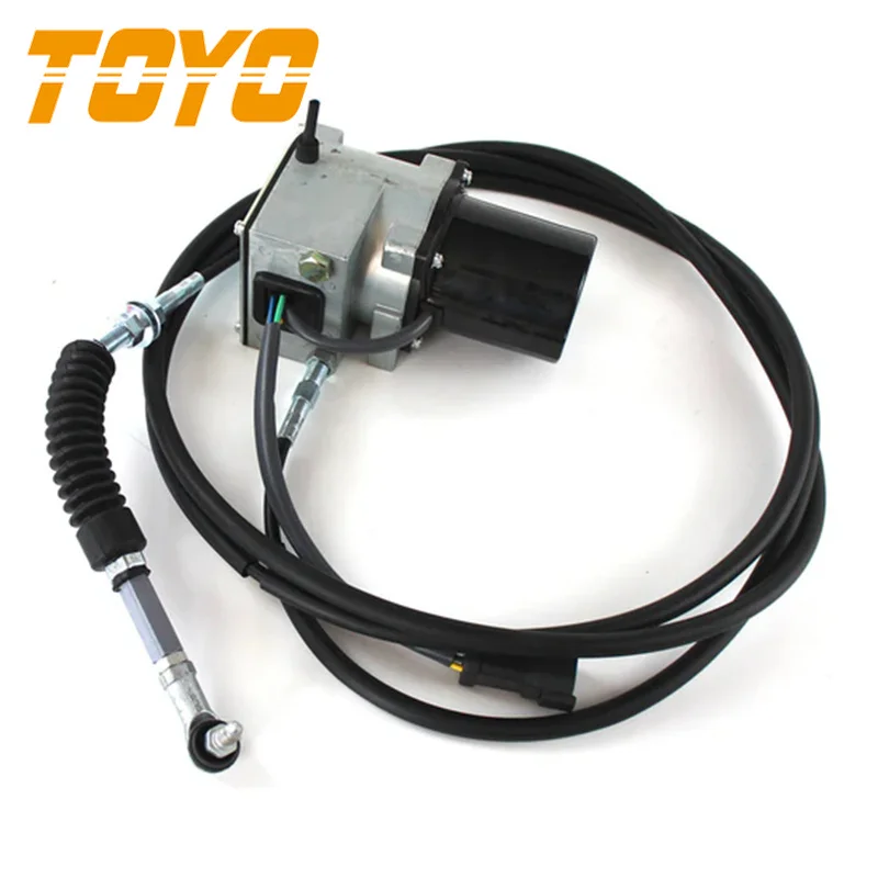 TOYO Graafmachine onderdelen Gasklepmotor 11E9-62010 Elektrische gasmotor plug voor R160LC-3 R290LC-7 R320LC-7