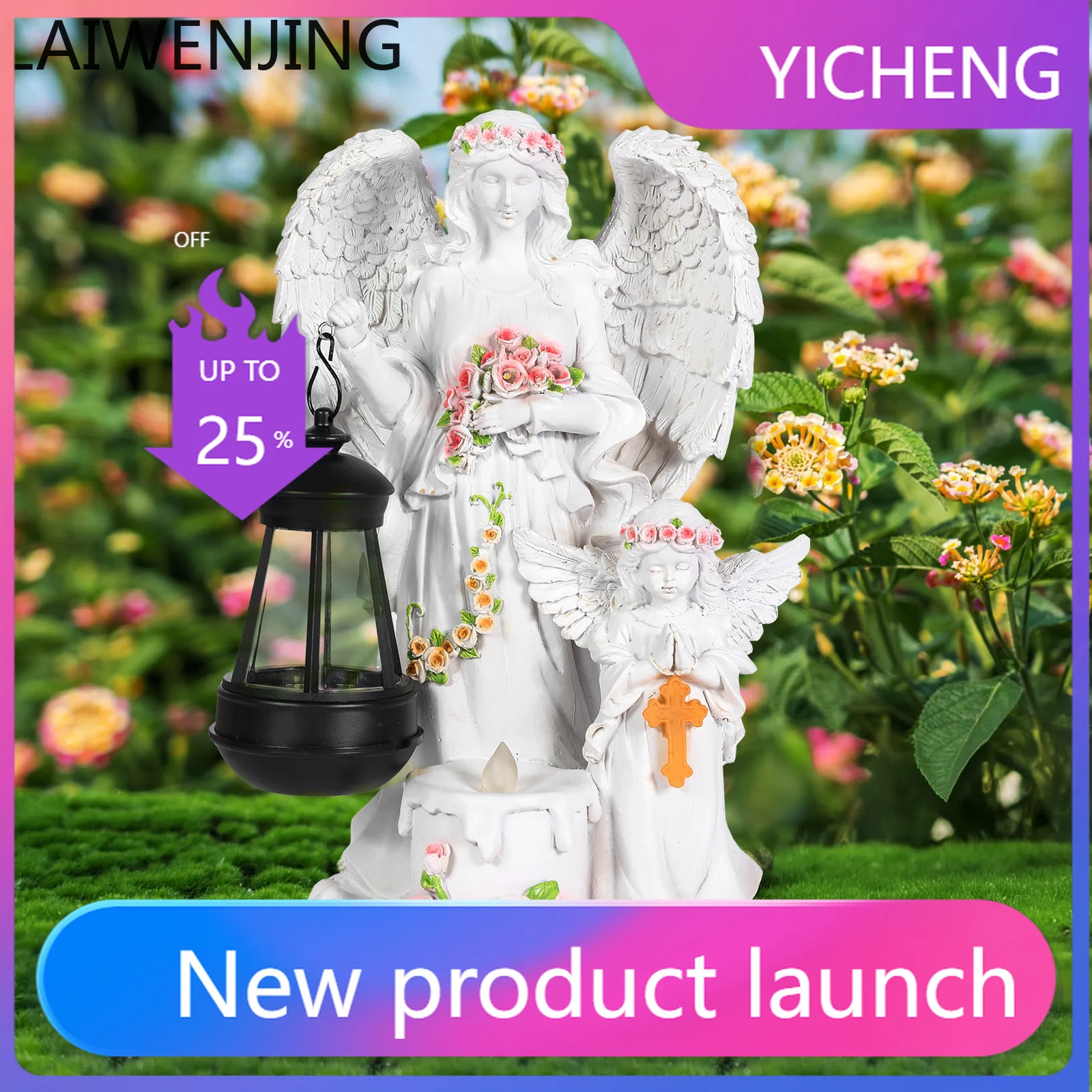 

Новые декоративные фигурки ангелов из смолы для сада и виллы LYY